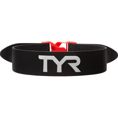 Cinturón de resistencia para natación TYR TRAINING Negro/Rojo 0